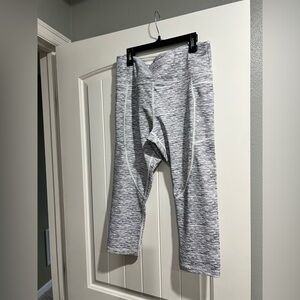ZYIA active pants workout leggings pants 12 women’s grey white